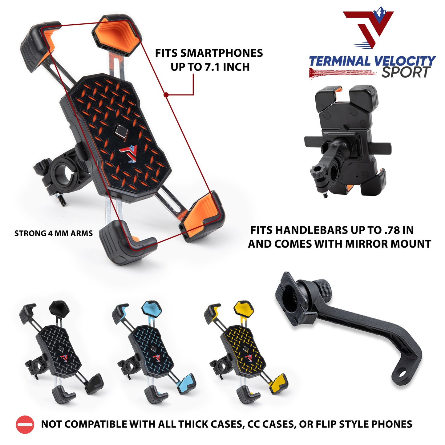 Diamond Cell Phone Speed Mount Fit