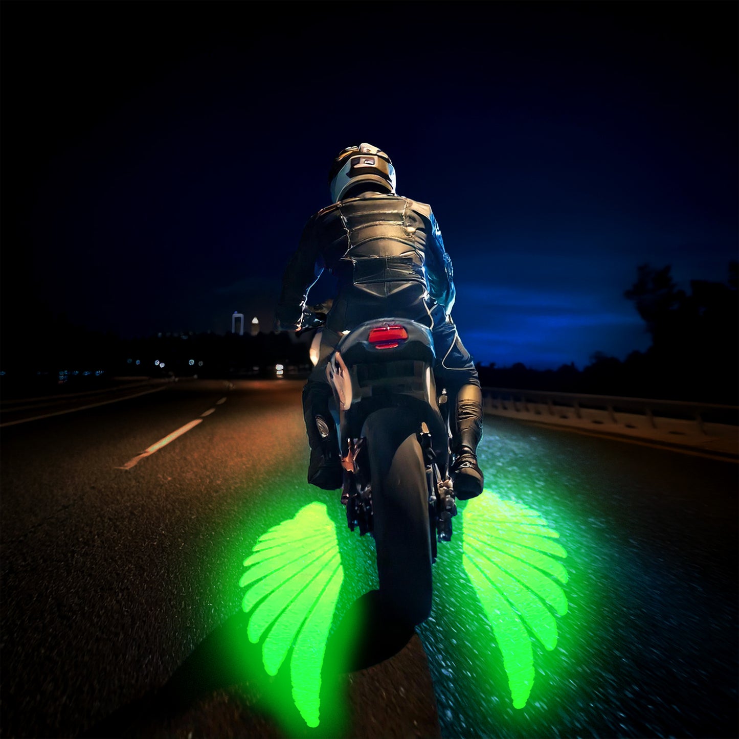 Projection Laser Easgle Wings Green