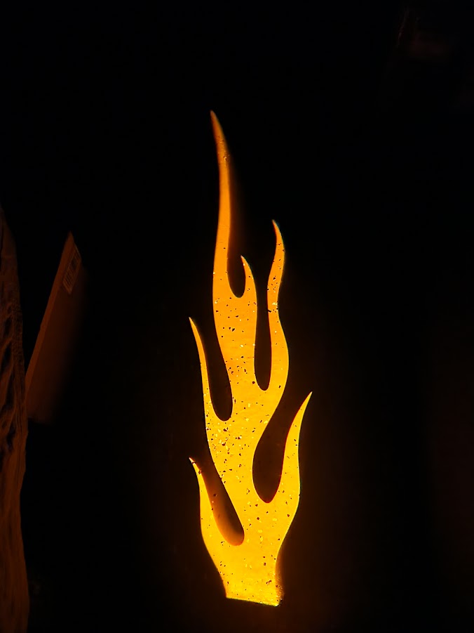 Projection LED Laser Flames