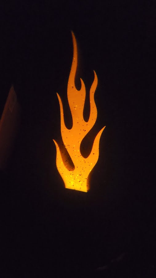 Projection LED Laser Flames