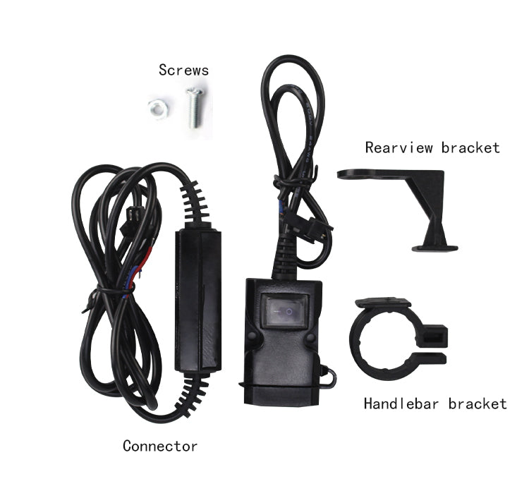 Dual Ebike USB Parts