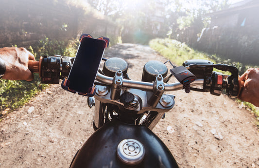 Flame Style Cell Phone Mount with Rain Cover