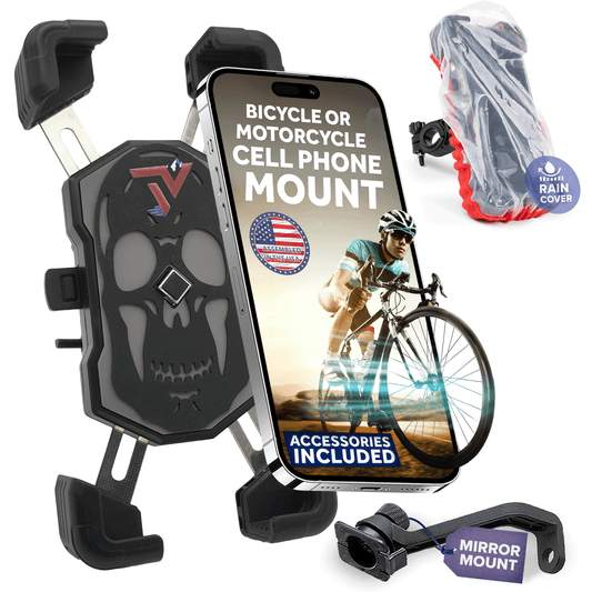 Motorcycle Cell Phone Mount for Handlebar